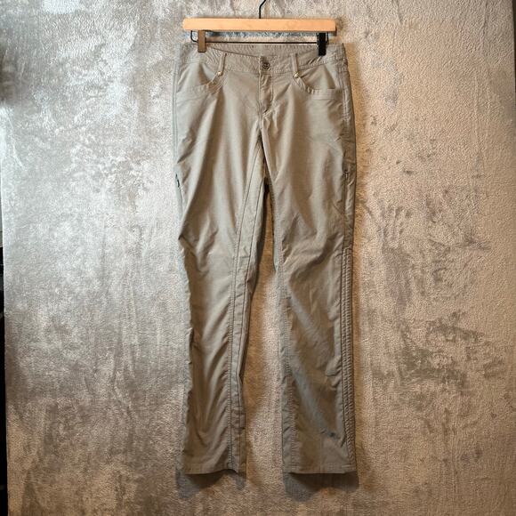 KUHL Trekr Pants Women's Size 6 Regular Green Hiking Gorpcore 31” Inseam‎ - Picture 1 of 8